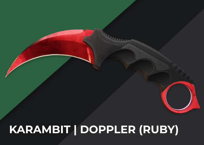 Karambit Doppler (Ruby)