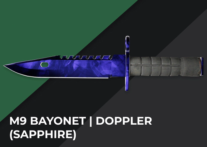 M9 Bayonet Doppler (Sapphire)