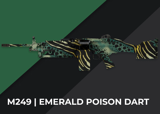 M249 Emerald Poison Dart