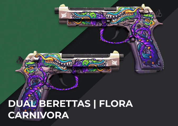 Dual Berettas Flora Carnivora