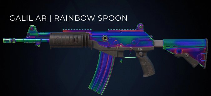 Galil AR Rainbow Spoon