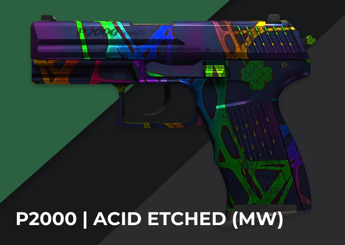 P2000 Acid Etched