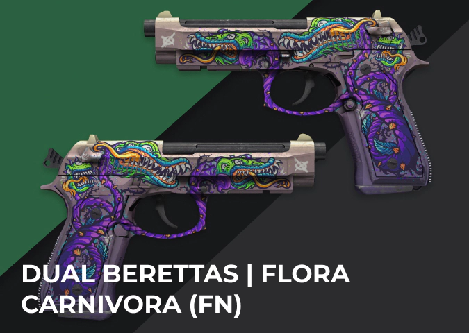 Dual Berettas Flora Carnivora