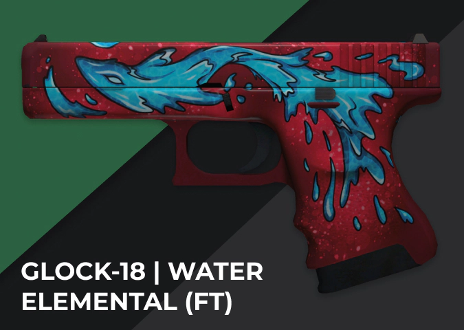 Glock-18 Water Elemental