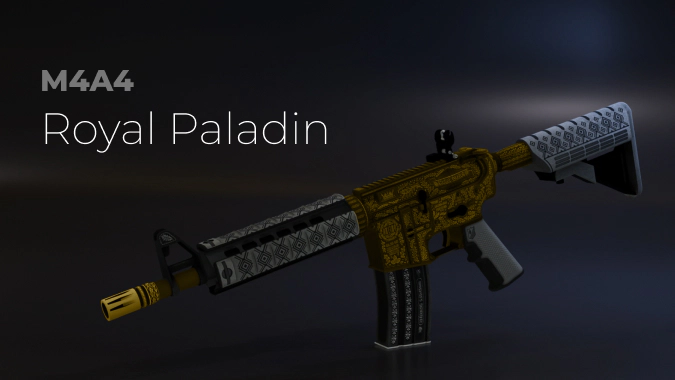 M4A4 Royal Paladin in CS2