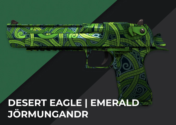 Desert Eagle Emerald Jörmungandr