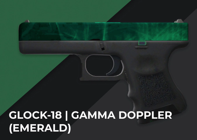 Glock-18 Gamma Doppler (Emerald)