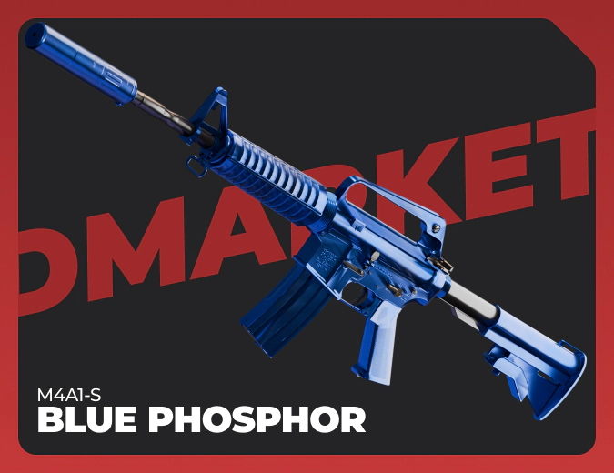 M4A1-S Blue Phosphor
