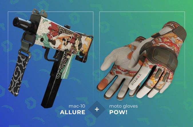 Mac-10 Allure and Moto Gloves POW!