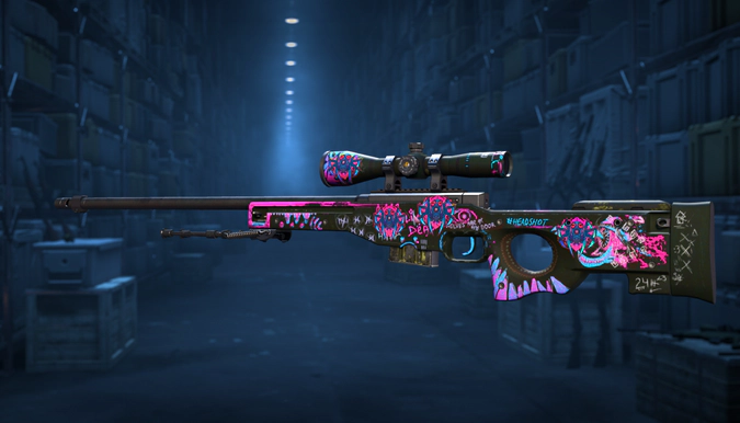 AWP Fewer Dream + 4 stickers Mastermind (Holo)