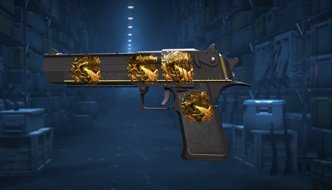 Desert Eagle Conspiracy + 4 stickers  Dragon Lore (Foil)