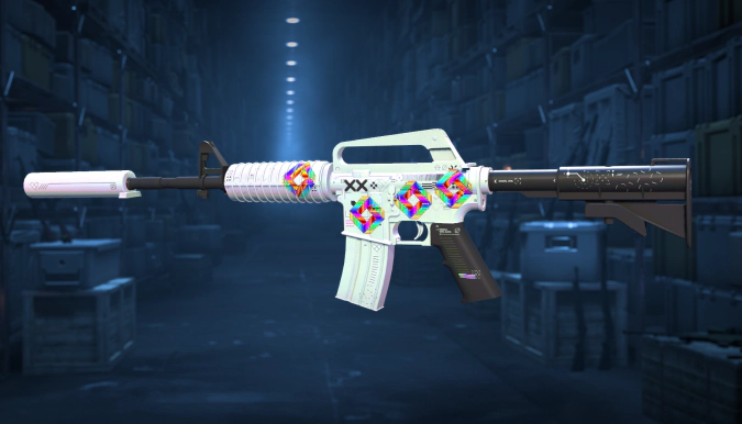 M4A1-S Prinstream + 4 stickers Infinite Diamond (Holo)