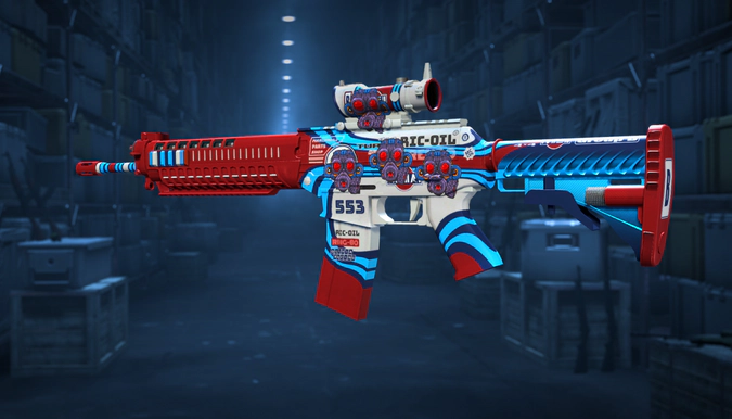 SG 553 Integrale + 4 stickers Ancient Protector