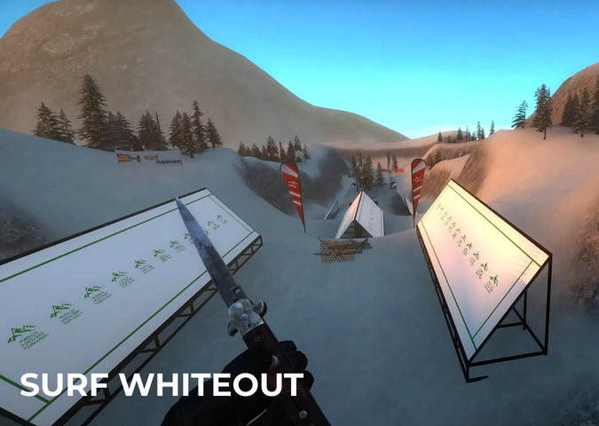 CS2 surf_whiteout map