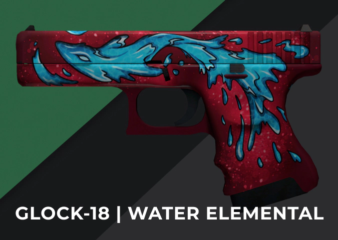 Glock-18 Water Elemental