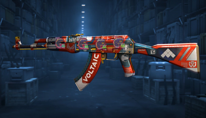AK-47 Bloodsport + 4 Sticker FURIA (Holo) 2020 RMR