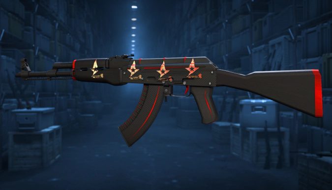 AK-47 Redline + 4 Sticker Astralis (Holo) Antwerp 2022