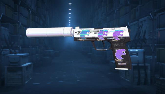 USP-S Printstream + 4 Sticker FURIA (Holo) Paris 2023