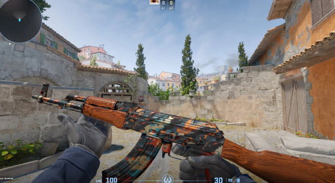 AK-47 Galaxy Camouflage workshop skin