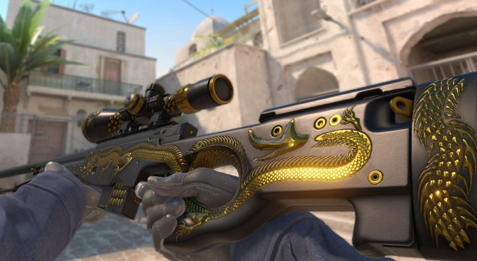 AWP GOLDEN DRAGON workshop skin