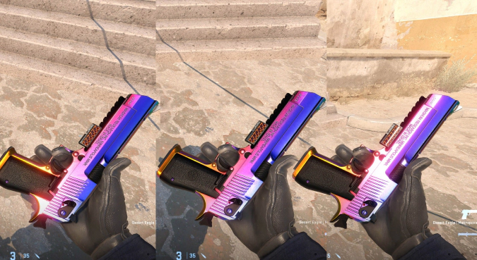 Desert Eagle Chrome Fade workshop skin