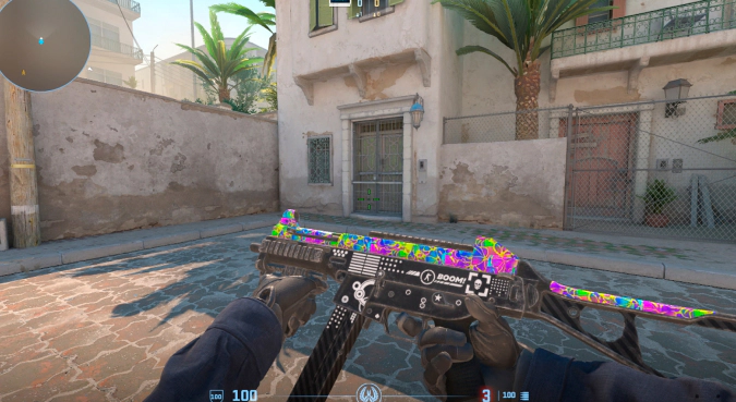 UMP-45 Psychedelic workshop skin