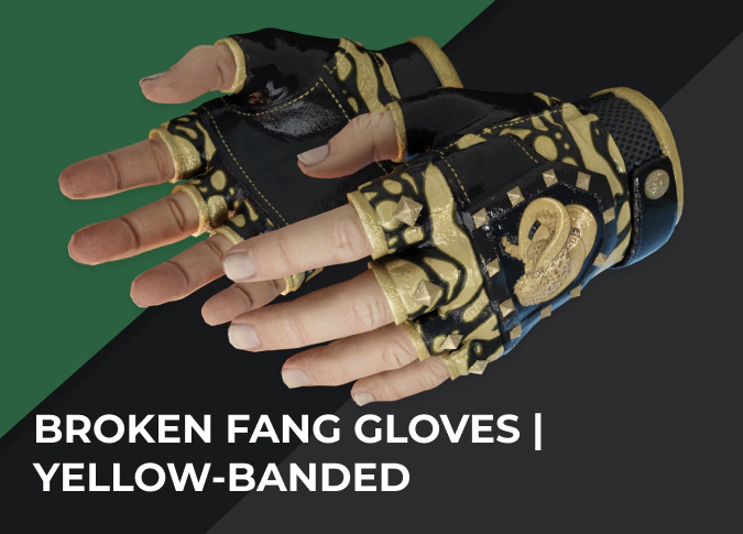 Broken Fang Gloves Yellow-banded