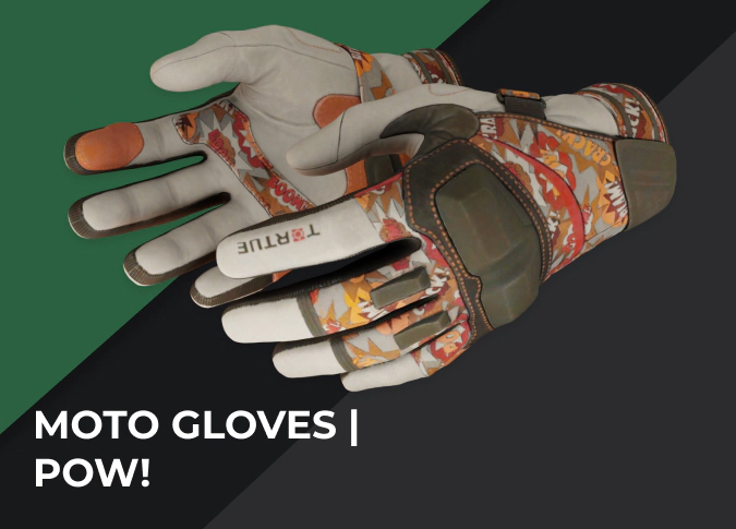 Moto Gloves POW!