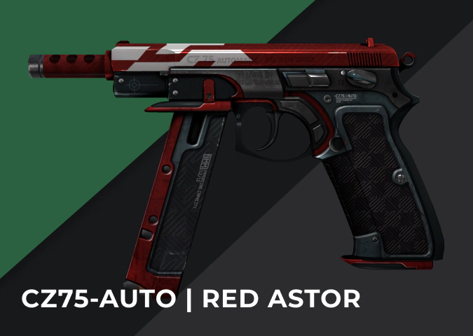 CZ75-Auto Red Astor