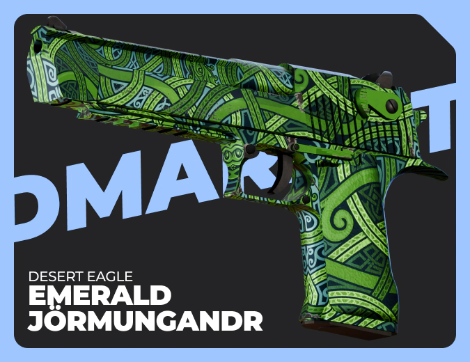 Desert Eagle Emerald Jörmungandr