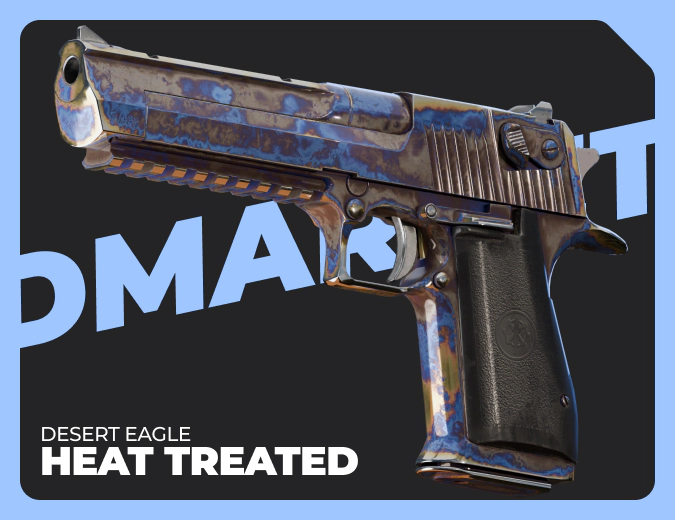 Desert Eagle Heat Treated