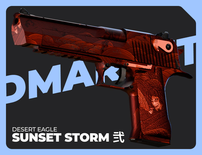 Desert Eagle Sunset Storm 壱