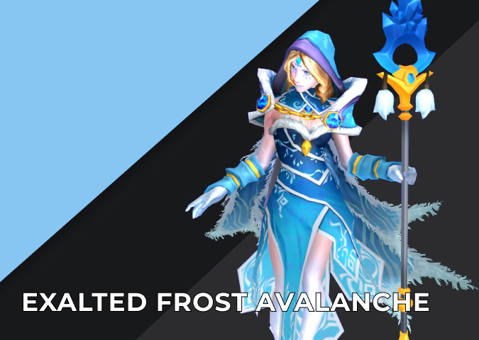 Exalted Frost Avalanche Dota 2