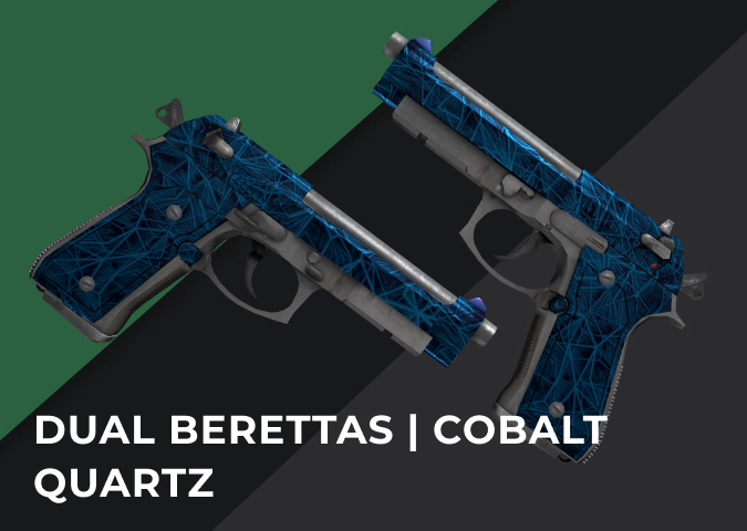 Dual Berettas Cobalt Quartz