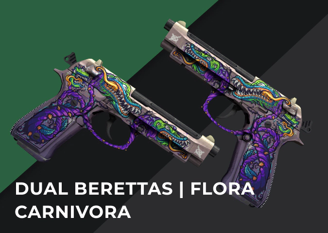 Dual Berettas Flora Carnivora