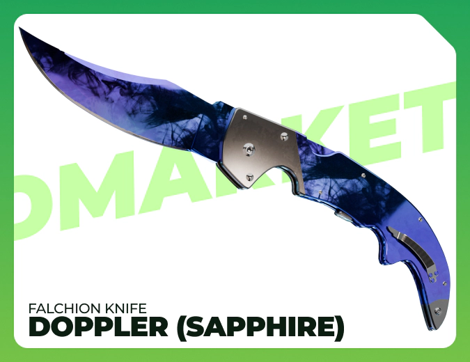 Falchion Doppler (Sapphire)