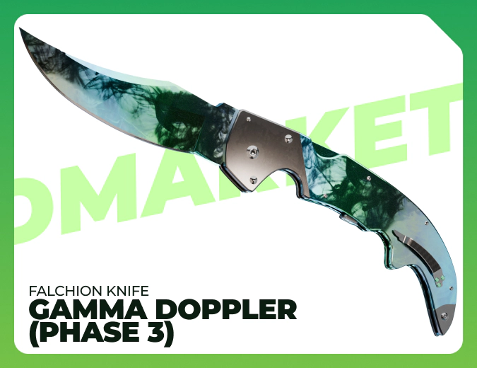 Falchion Knife Gamma Doppler (Phase 3)