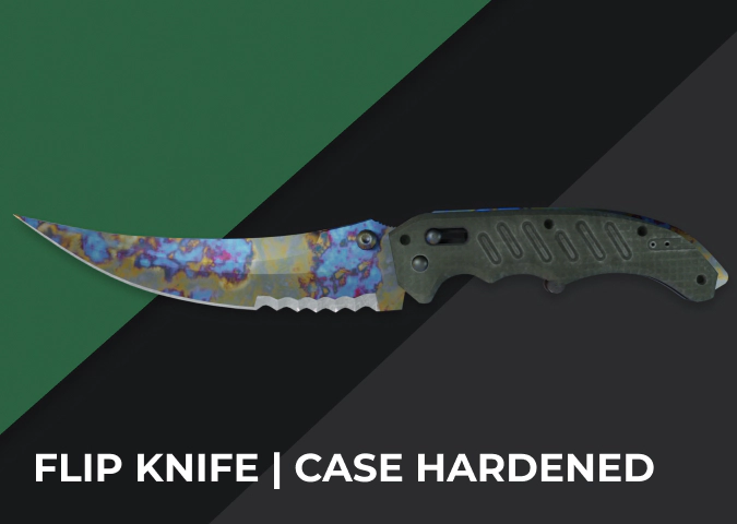 Flip Knife Case Hardened
