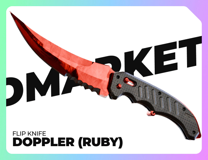 Flip Knife Doppler (Ruby)
