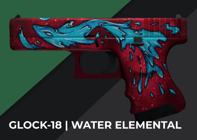 Glock-18 Water Elemental