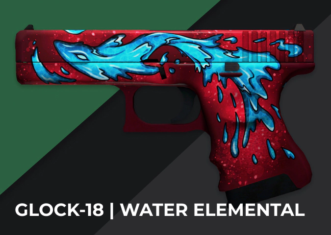 Glock-18 Water Elemental