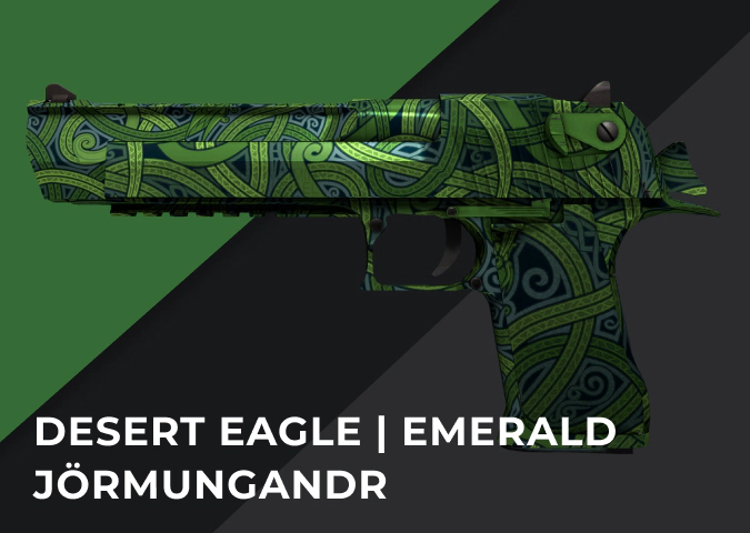 Desert Eagle Emerald Jörmungandr