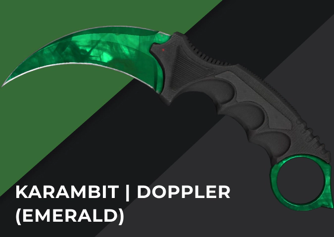 Karambit Doppler (Emerald)