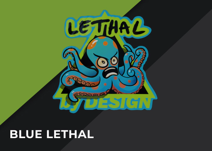 CS2 sticker Blue Lethal