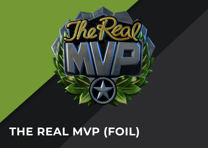 CS2 sticker The Real MVP (Foil)