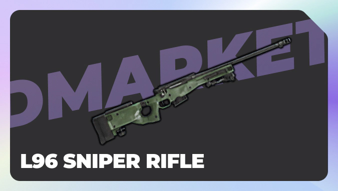 L96 Sniper Rifle in rust