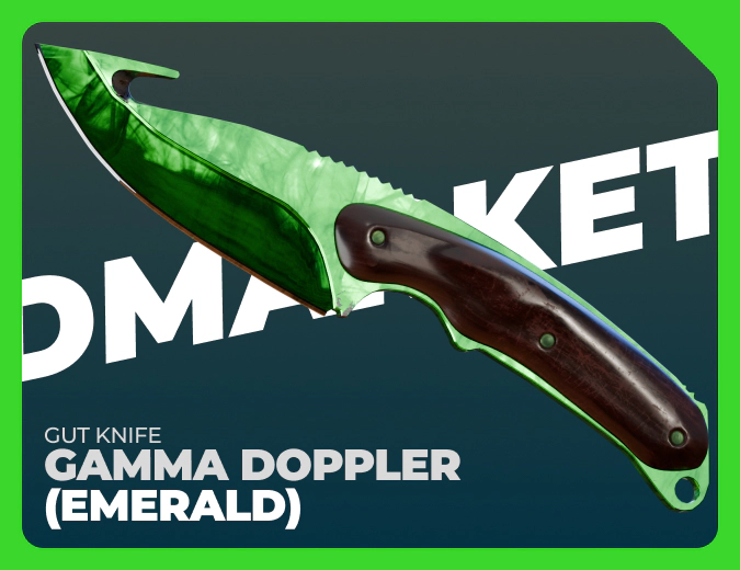 Gut Knife Gamma Doppler (Emerald)