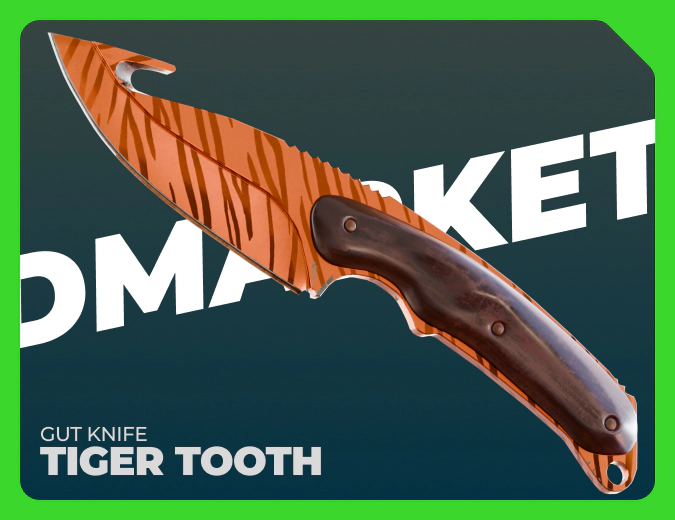 Gut Knife Tiger Tooth