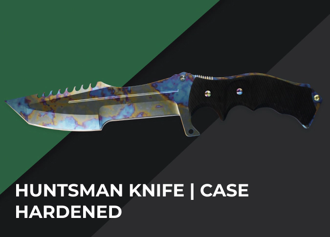 Huntsman Knife Case Hardened