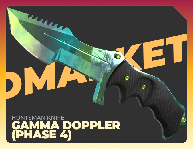 Huntsman Knife Gamma Doppler (Phase 4)